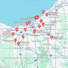 Cleveland Area Fishing Map: Discovering the City's Aquatic Treasures
