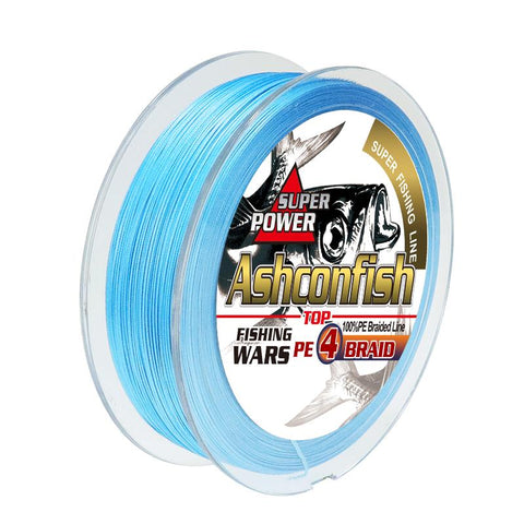ashconfish braided fishing line blue