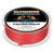 wholesale 16 carrier hollow-core braided fishing line bulk sales red