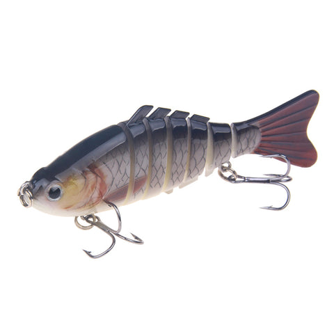 Multi Jointed swimbait for bass fishing trout lures