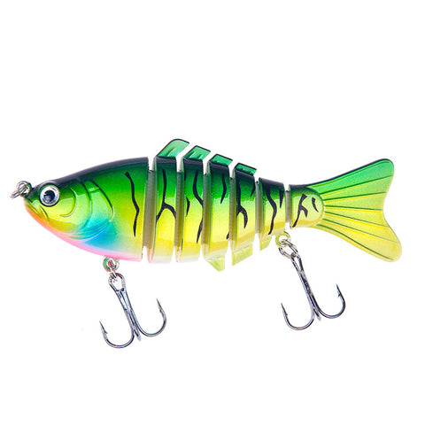 Multi Jointed swimbait for bass fishing trout lures