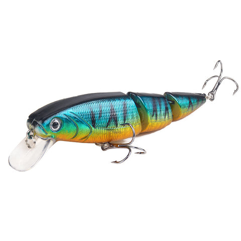 Multi Jointed swimbait for bass fishing trout lures