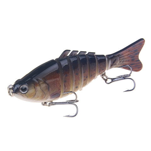 Multi Jointed swimbait for bass fishing trout lures