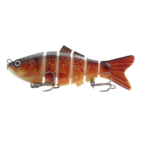 Multi Jointed swimbait for bass fishing trout lures