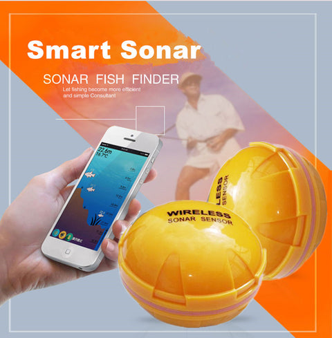 Sonar fish finder for smart phone
