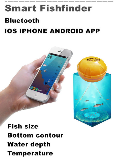 Sonar fish finder for smart phone
