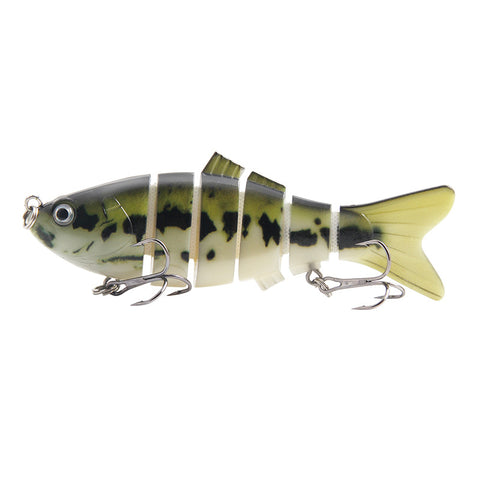 Multi Jointed swimbait for bass fishing trout lures
