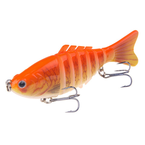 Multi Jointed swimbait for bass fishing trout lures