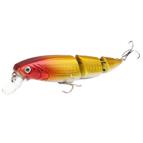 Multi Jointed swimbait for bass fishing trout lures
