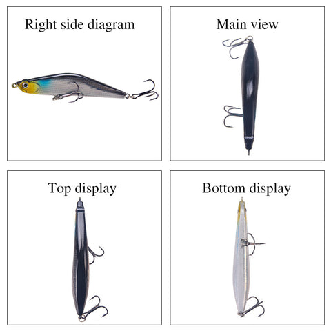 buy wholesale Fishing Lures Set Topwater - Hard Bait Popper 5 Colors cheap price