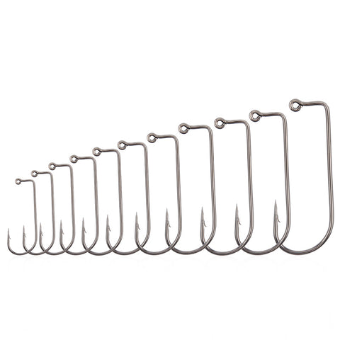 Buy Eagle Claw Aberdeen 90 Degree Round Bend, Heavy Wire Jig Mold Hook wholesale cheap price