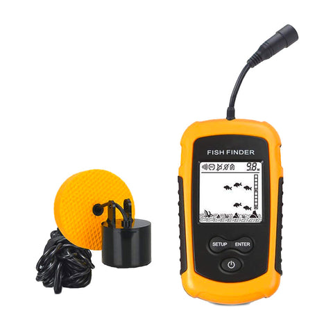 Wired Fish Finder with Display Screen