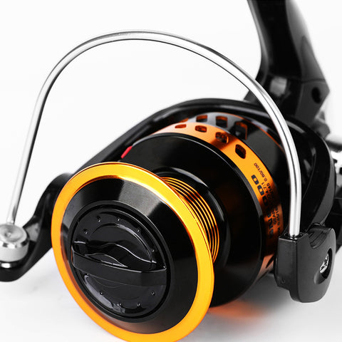 spinning reel 1000 2000 3000 4000 5000 6000 7000 gold metal wholesale