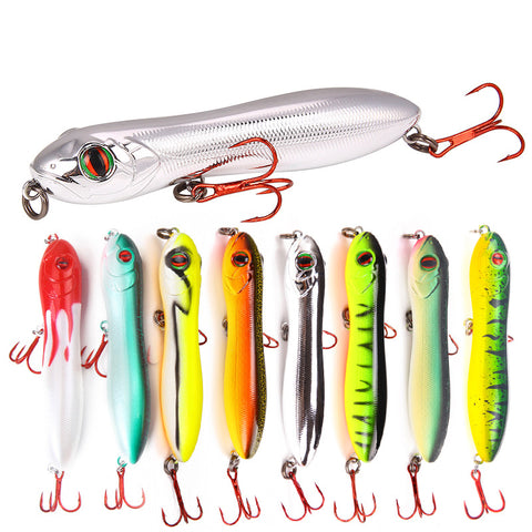 Buy Fishing Lures Set Topwater - Hard Bait Popper 8 Colors wholesale cheap price