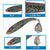 Buy Fishing Lures Set - Soft Bait Grubs 5 PCS per Bag - 9 Colors wholesale cheap price