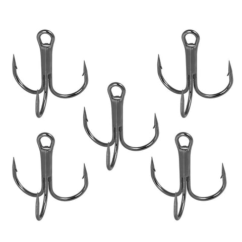 Buy Strong Treble Fishing Hook 50 Pcs per Bag, 2 Colors, Made from High Carbon Steel wholesale cheap price