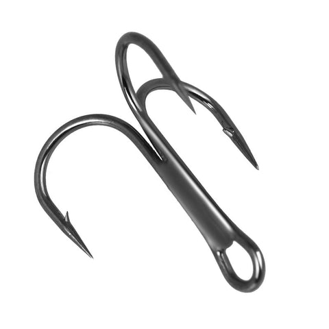 Buy Strong Treble Fishing Hook 50 Pcs per Bag, 2 Colors, Made from High Carbon Steel wholesale cheap price