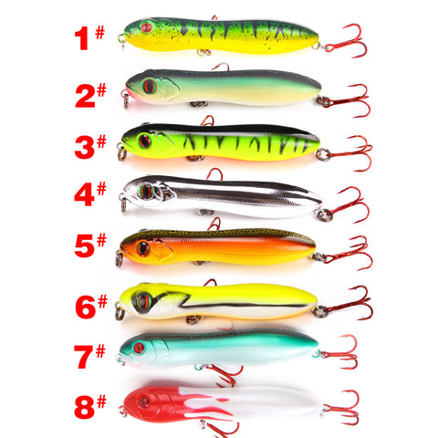 Buy Fishing Lures Set Topwater - Hard Bait Popper 8 Colors wholesale cheap price