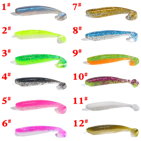 Buy Fishing Lures Set - Soft Bait Grubs 10 PCS per Bag wholesale cheap price