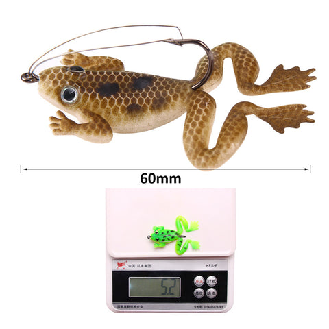 BUY Fishing Lures Set - Soft Bait Frog 5 Styles wholesale cheap price