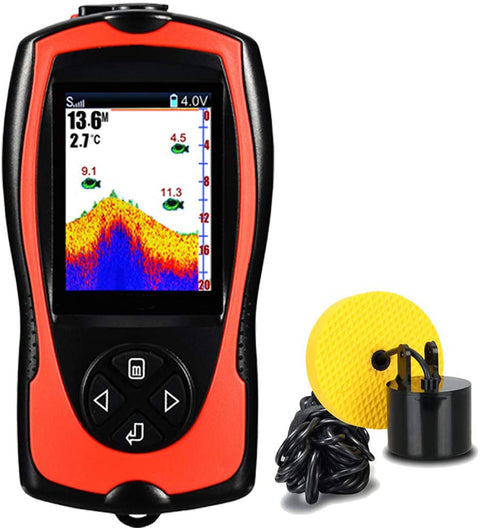 Portable Fish Finder Sonar Sensor Transducer