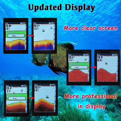 Portable Fish Finder Sonar Sensor Transducer