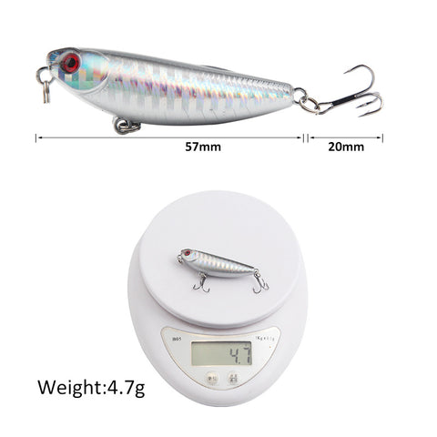 Buy Fishing Lures Set Topwater - Hard Bait Popper 6 Colors wholesale cheap price